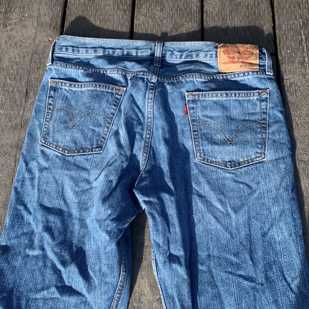 Levi’s 527 Low Rise Boot Fit Jeans 36 x 30 - Picture 2 of 5